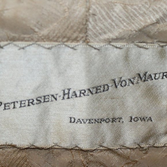 1938 Petersen Harned Von Maur Genuine Autumn Haze Mink Stole Jacket Shawl Coat - Picture 3 of 8